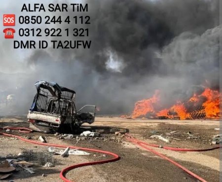 Ankara'da Korkutan Yangın 